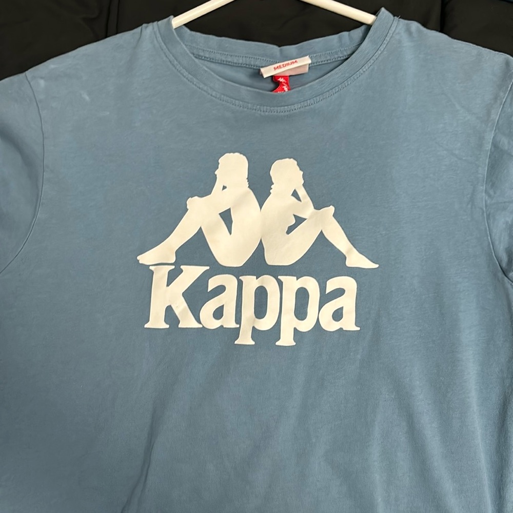 Blue kappa graphic shirt